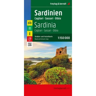 Sardinien - Cagliari 1:150.000
