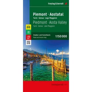 Piemont - Turin - Aosta 1:150.000