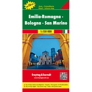 Emilia-Romagna - Bologna 1:150.000