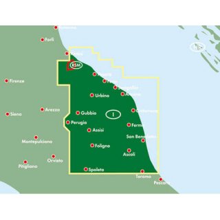 Marken - Ancona 1:150.000