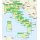 Abruzzen - Molise - Campobasso - LAquila 1:150.000