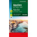 Apulien - Bari - Brindisi - Taranto 1:150.000