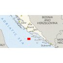 Insel Vis 1:25.000