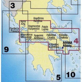 Central Greece 1:200.000