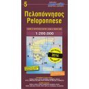 Peloponnese 1:200.000