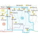 16 Val Vermenagna, Valle Pesio, Alta Valle Ellero, Parco Naturale Del Marguareis  1:25.000