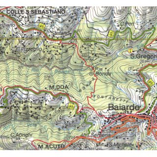 IM3 Ventimiglia, Bordighera, Ospedaletti, Valli Roja e Nervia 1:25.000