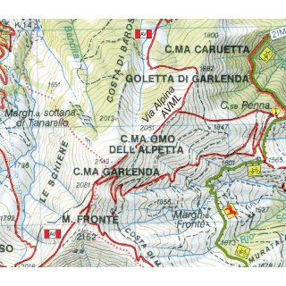 IM5 Triora, Carpasio, Rezzo, Realdo e Verdeggia 1:25.000