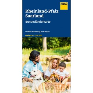 Rheinland-Pfalz / Saarland 1:250.000