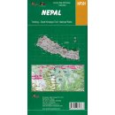 Nepal Touring and Planning Guide 1:500.000