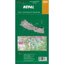 Nepal Touring and Planning Guide 1:500.000