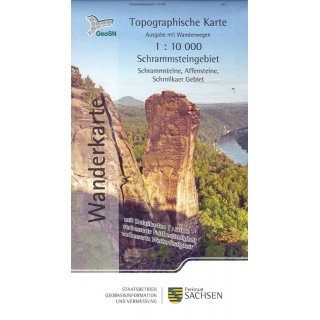 WK10 SG Schrammsteingebiet 1:10.000