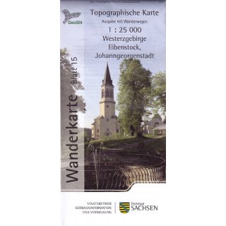 WK25 Blatt 14 Westerzgebirge/Geyer, Schwarzenberg 1:25.000