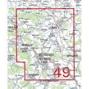 WK25 Blatt 49 Lausitzer Bergland/ L&ouml;bau 1:25.000