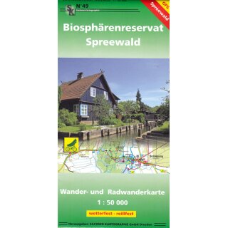 49 Biosphärenreservat Spreewald 1:50.000