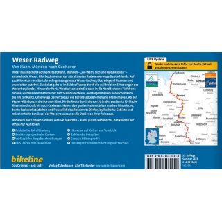 Weser-Radweg 1:50.000