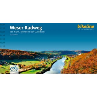 Weser-Radweg 1:50.000