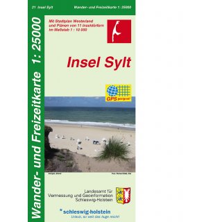 21 Insel Sylt 1:25.000