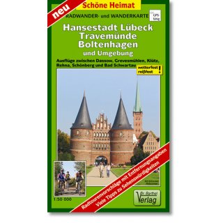 190 Hansestadt Lübeck, Travemünde, Boltenhagen und Umgebung 1:50.000