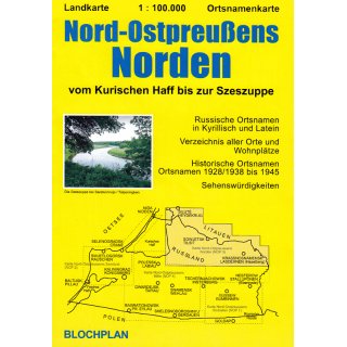 Nord-Ostpreuens Norden 1:100.000