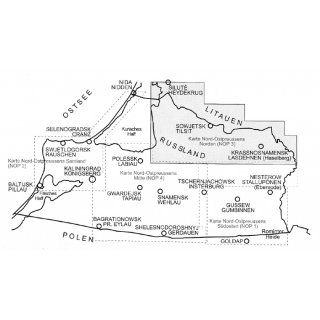 Nord-Ostpreuens Norden 1:100.000
