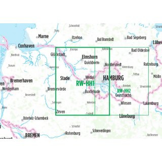 Hamburg West 1:60.000