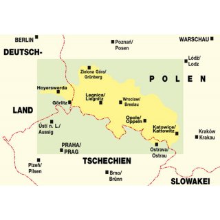 Schlesien PL 111,  1:500.000