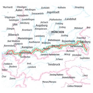 Bodensee-Knigssee-Radweg 1:50.000