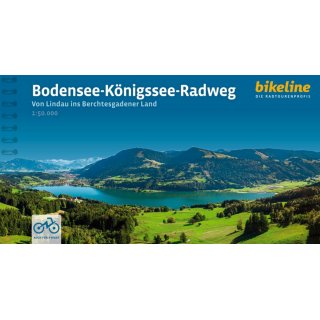 Bodensee-K&ouml;nigssee-Radweg 1:50.000