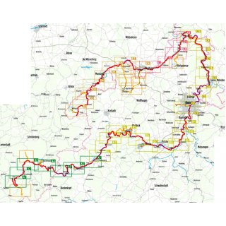 Eder-Radweg, Diemel-Radweg 1:50.000