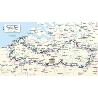 Flandern-Route 1:75.000