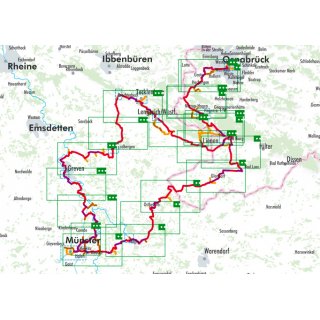 Friedensroute 1:50.000