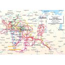 Radatlas Rund um Hamburg 1:20.000/1:75.000