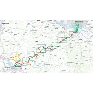 Hamburg-Bremen 1:50.000