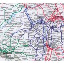 Deutsche Reichsbahn - &Uuml;bersichtskarte Februar 1938 (gefaltete Karte)