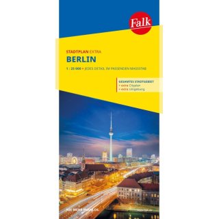 Berlin Falk Extra 1:25 000