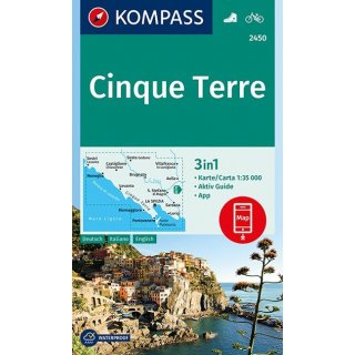 WK 2450 Cinque Terre 1:35.000