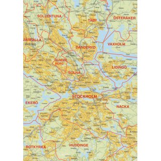 Groraum Stockholm 1:25.000