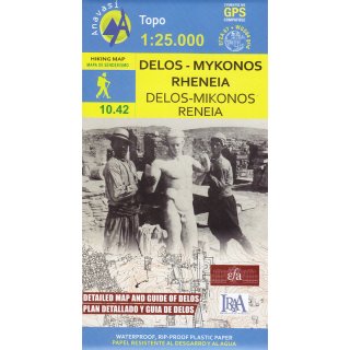 10.42 Delos - Mykonos - Rheneia 1:25.000