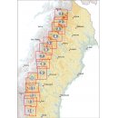 1 Kungsleden: Abisko Kebnekaise Nikkaluokta 1:75.000