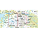 1 Kungsleden: Abisko Kebnekaise Nikkaluokta 1:75.000
