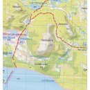 2 Kungsleden: Nikkaluokta Sarek Saltoluokta 1:75.000