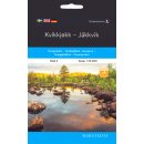 4 Kungsleden: Kvikkjokk J&auml;kkvik 1:75.000