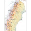 4 Kungsleden: Kvikkjokk J&auml;kkvik 1:75.000