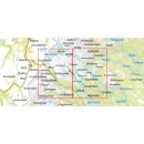 4 Kungsleden: Kvikkjokk J&auml;kkvik 1:75.000