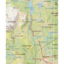 9 G&auml;ddede Hotagsfj&auml;llen F&ouml;llinge 1:75.000
