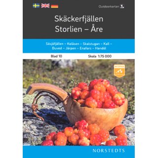 10 Skckerfjllen Storlien re 1:75.000