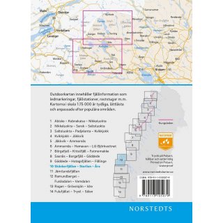 10 Skckerfjllen Storlien re 1:75.000