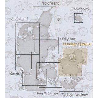 Seeland, Nord (Nordlige Sjlland) 1:100.000