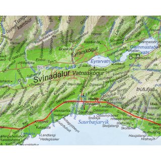 No. 11 - Borgarfjrur   1:100.000 / 1:55.000